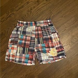 Eric Emanuel Colorful Plaid Men's Athletic Shorts